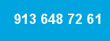 913 648 72 61 913 648 72 61